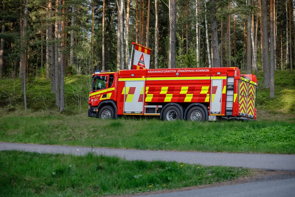 Larm om trafikolycka i Norrahammar