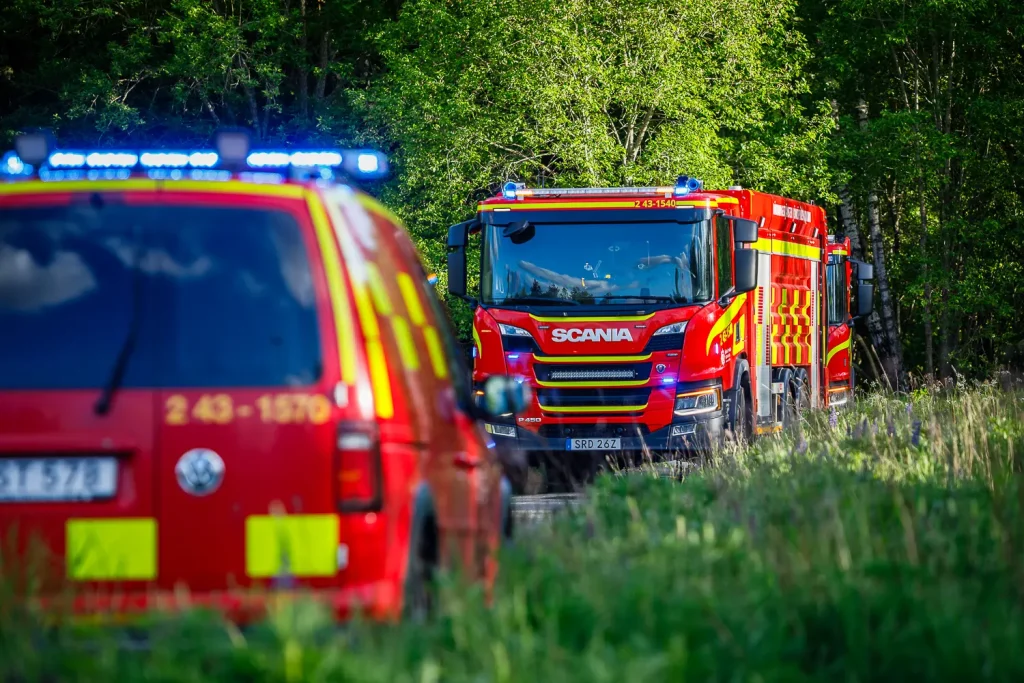 Markbrand i Norrahammar