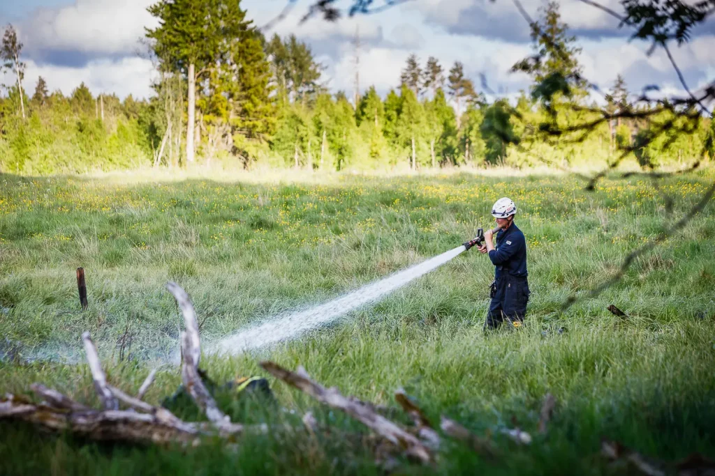 Markbrand i Norrahammar