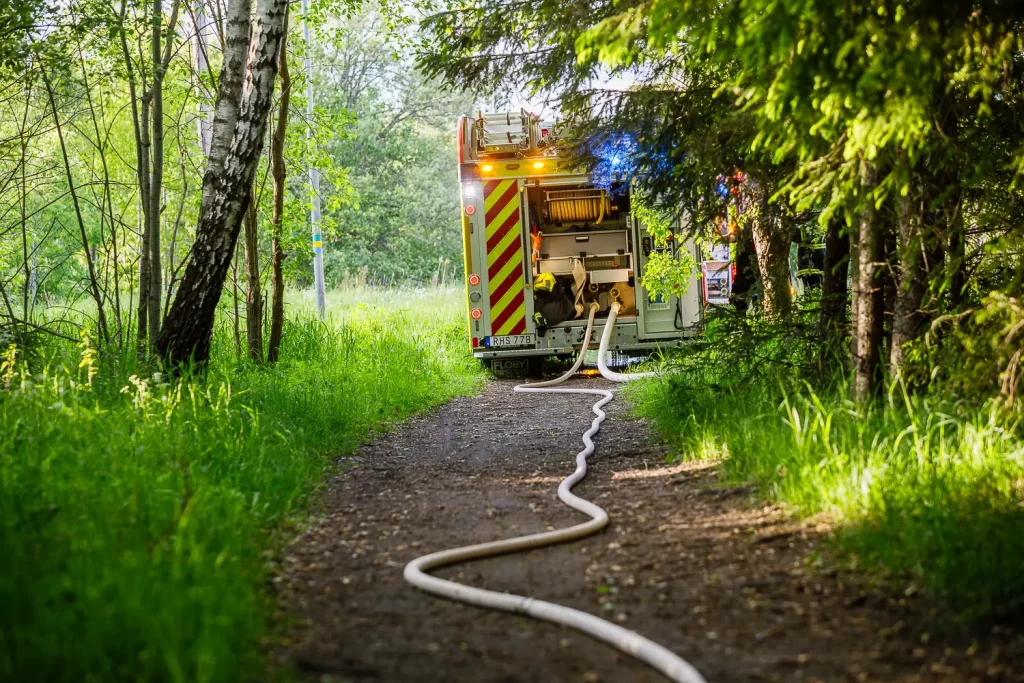 Markbrand i Norrahammar