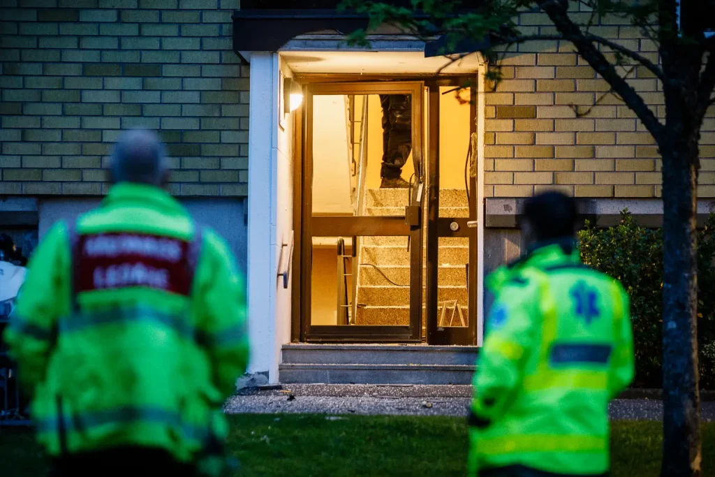 Explosion på Ekhagen – port sprängd