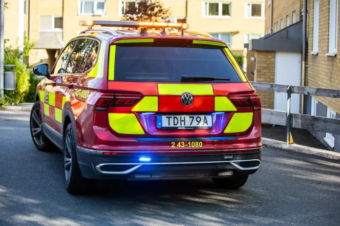 Balkongbrand i Norrahammar