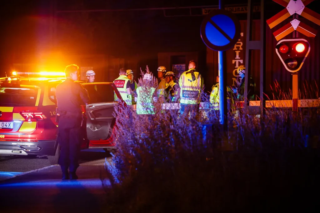 Utryckning till Industrigatan i Bankeryd
