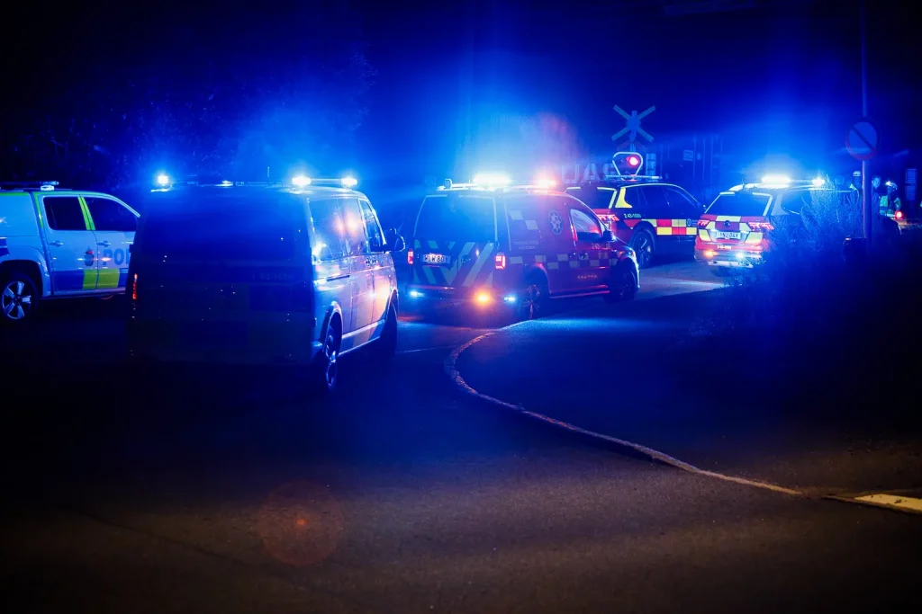 Utryckning till Industrigatan i Bankeryd