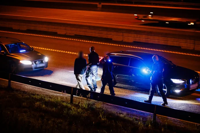 Misstänkt drograttfylla på E4 – två greps