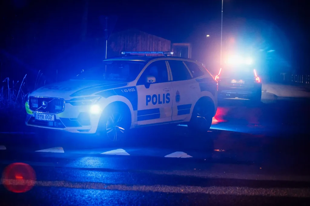 Brand i lägenhet i Taberg