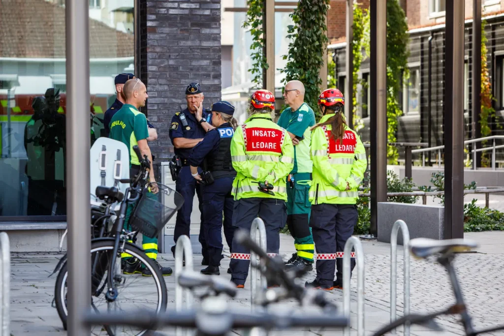 Polisinsats i Jönköping - utredning om olaga hot