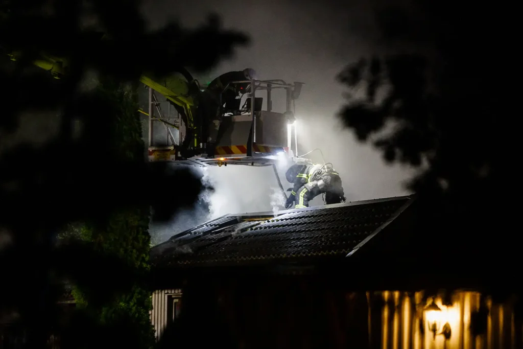 Brand i sommarstuga