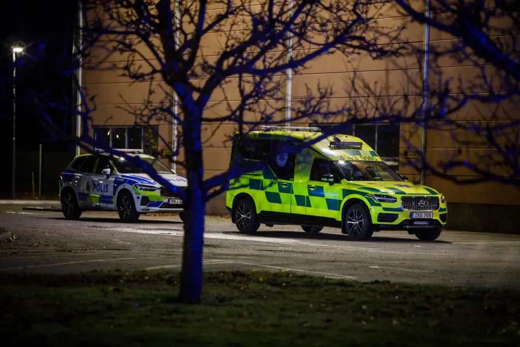 Explosion i industri utanför Huskvarna