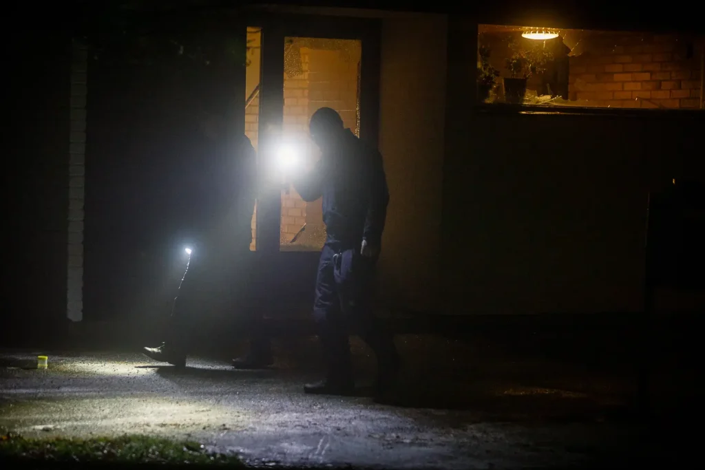 Kraftig smäll i trapphus i Värnamo 