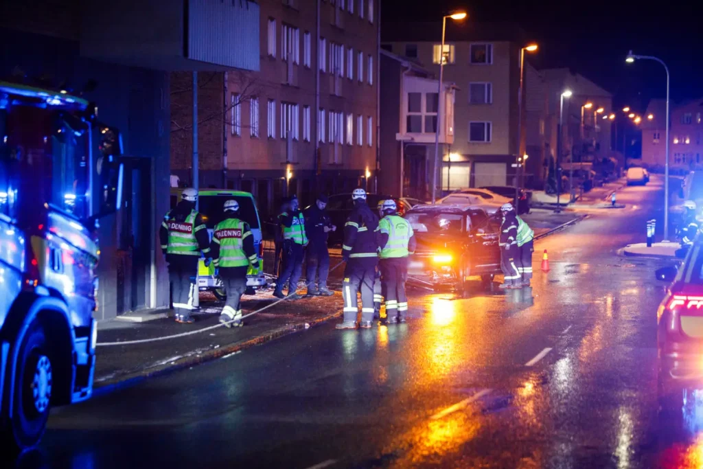 Kollision mellan personbil och A-traktor