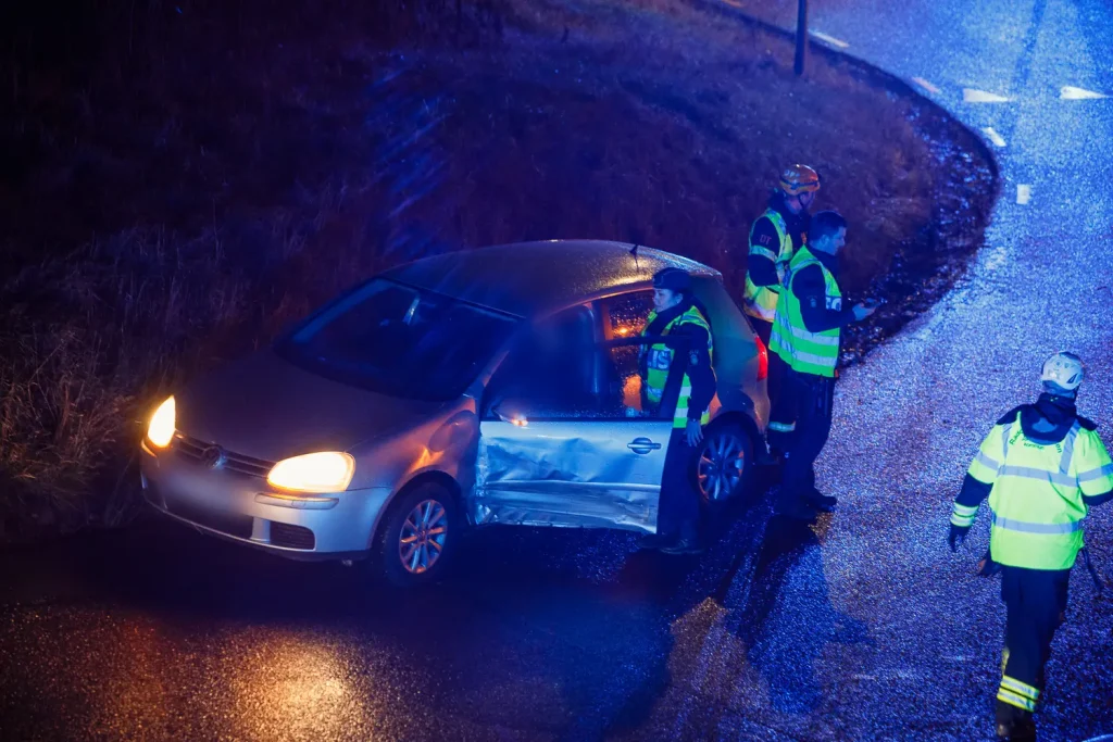 Krock i korsning vid Öxnehagaleden