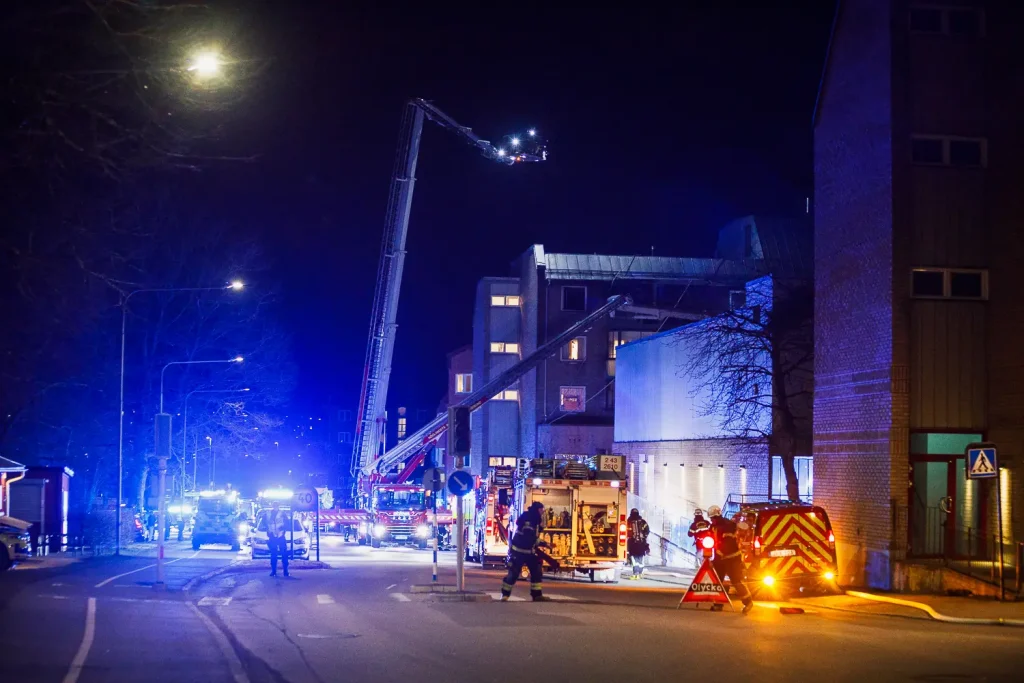 Lägenhetsbrand i Nässjö