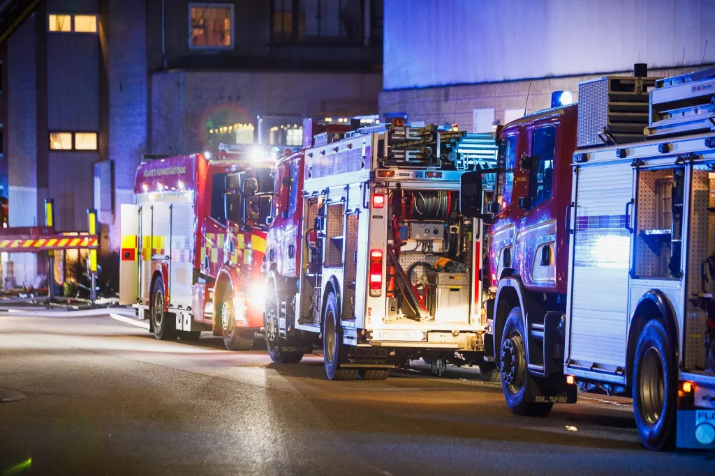 Lägenhetsbrand i Nässjö