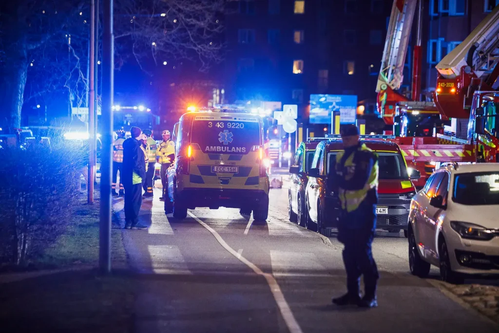 Lägenhetsbrand i Nässjö
