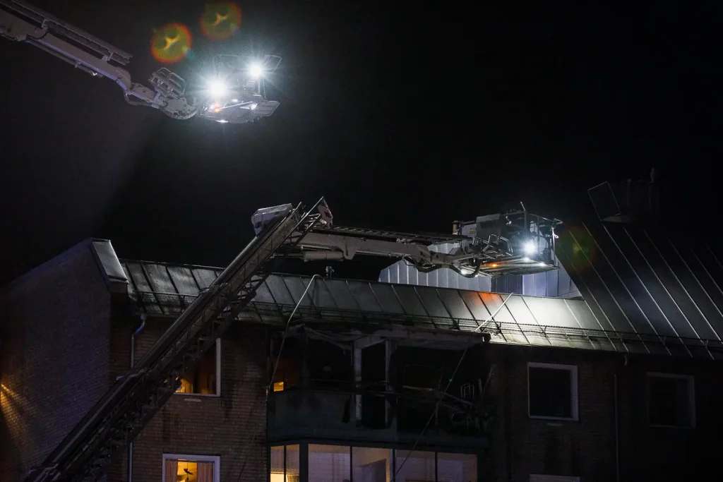 Lägenhetsbrand i Nässjö
