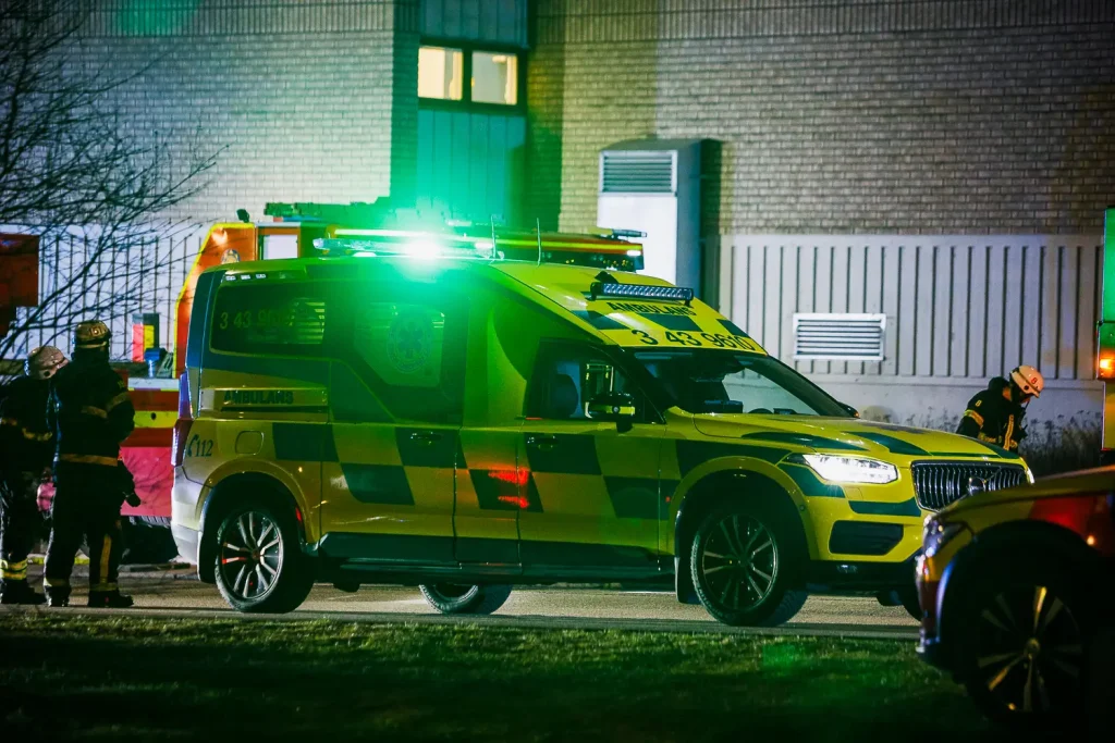 Lägenhetsbrand i Nässjö
