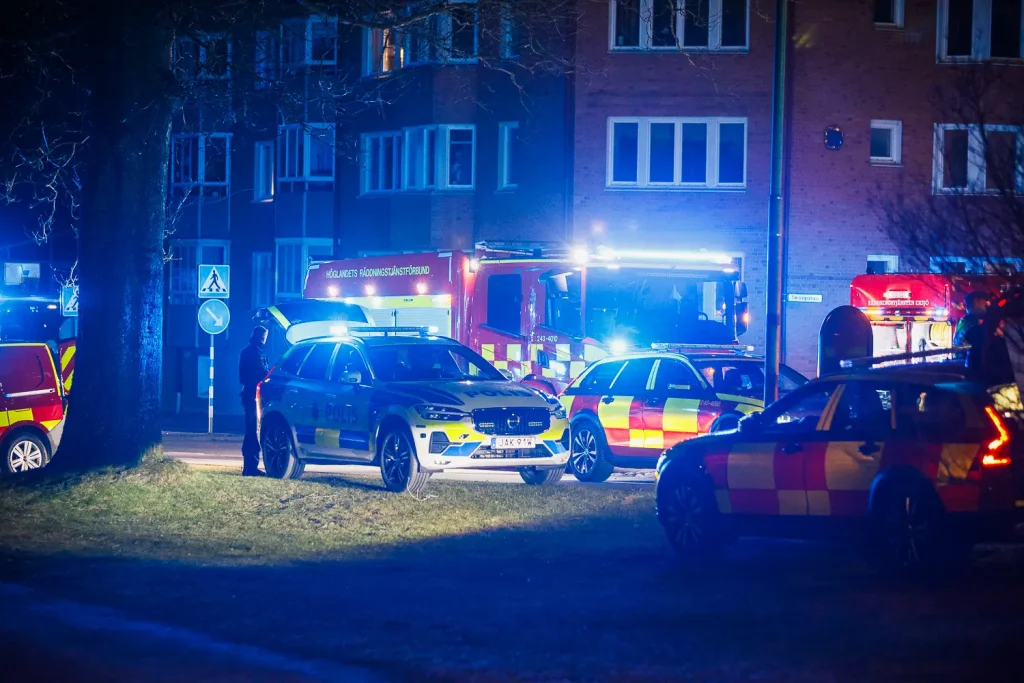 Lägenhetsbrand i Nässjö