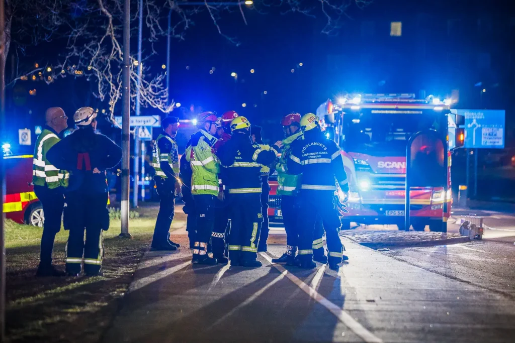 Lägenhetsbrand i Nässjö