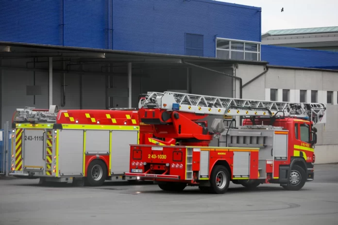 Automatlarm om brand