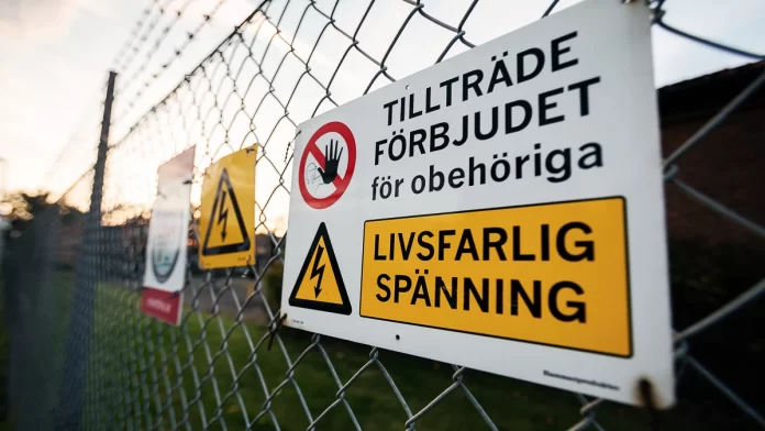 arkivbild strömavbrott
