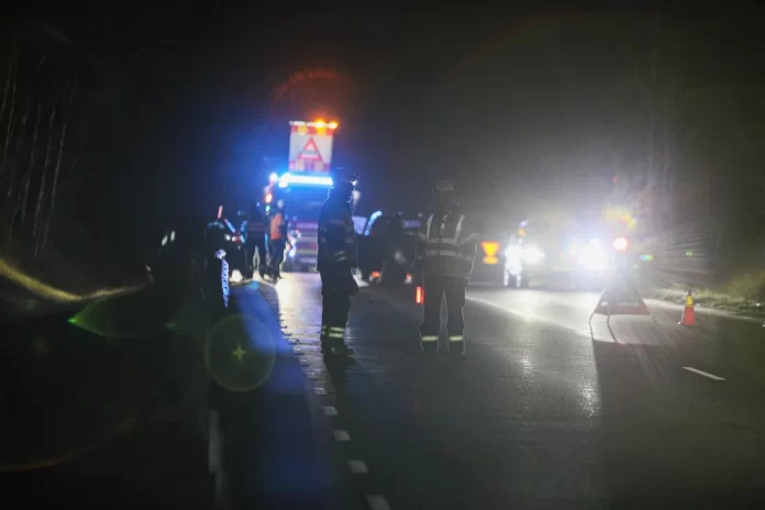 Trafikolycka på Klockarpsvägen