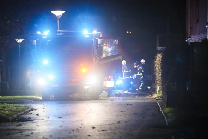 Larm om brand i kök