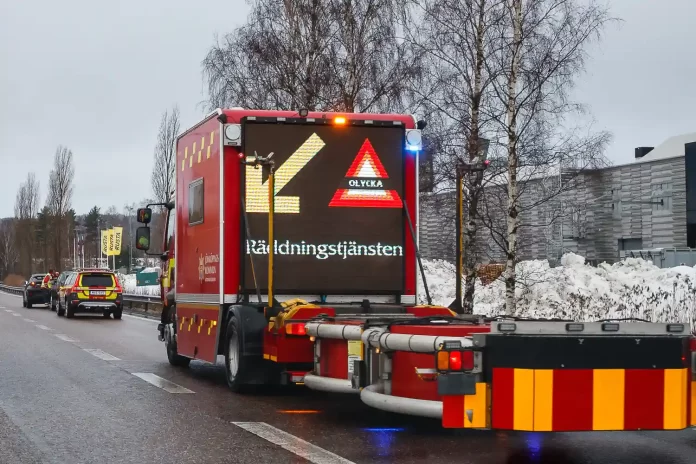 Räddningstjänsten TMA E4, Trafikolycka på E4