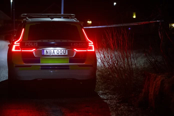 polis avspärrat