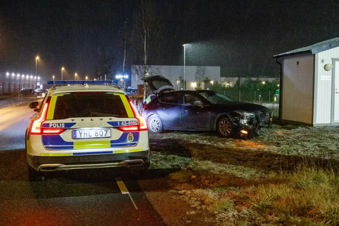 Singelolycka på Mogölsvägen