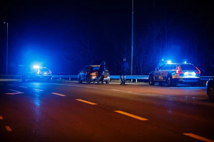 Polis larmades till Öxnehagaleden