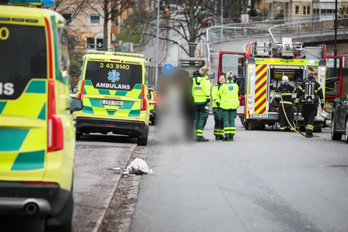 Larm om villabrand på Bäckalyckan