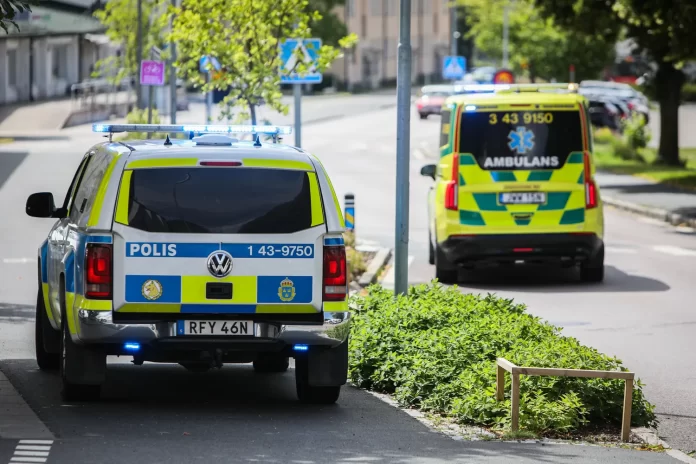 Trafikolycka, Motorcykel i krock med personbil i Jönköping