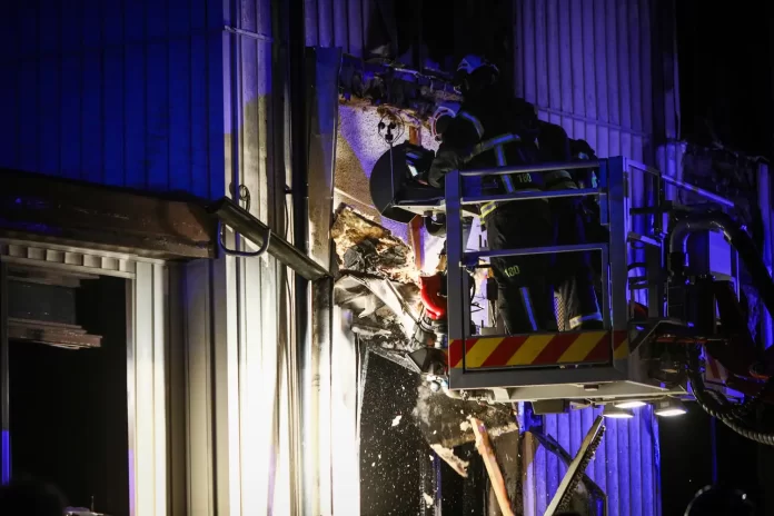 Lägenhetsbrand i centrala Gislaved