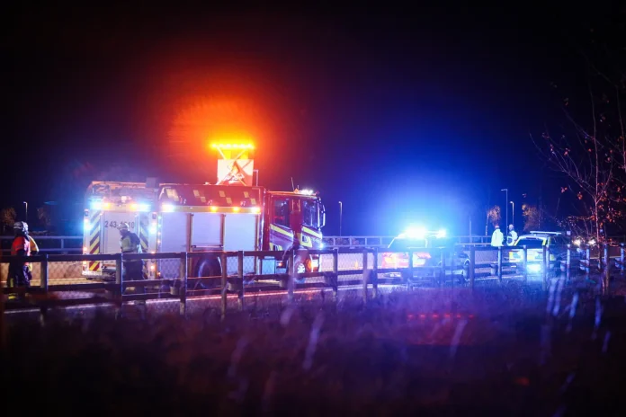Trafikolycka på i Huskvarna