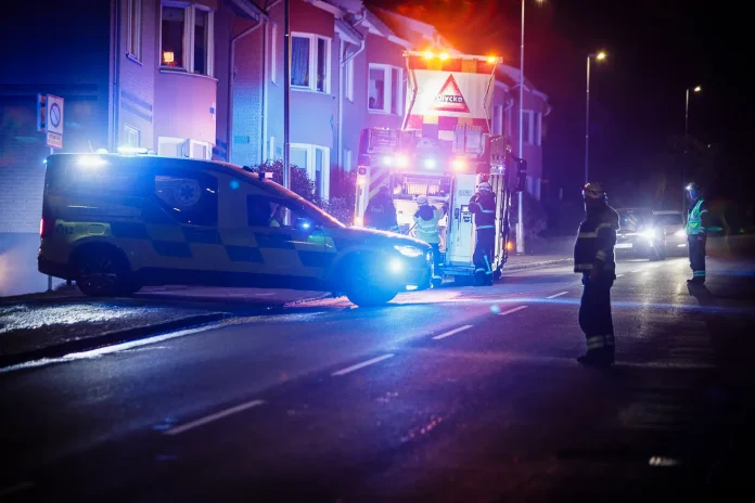 Larm om trafikolycka var sjukvårdsärende