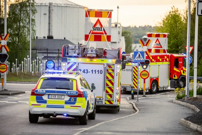 Fordon i krock – cyklist inblandad i olycka