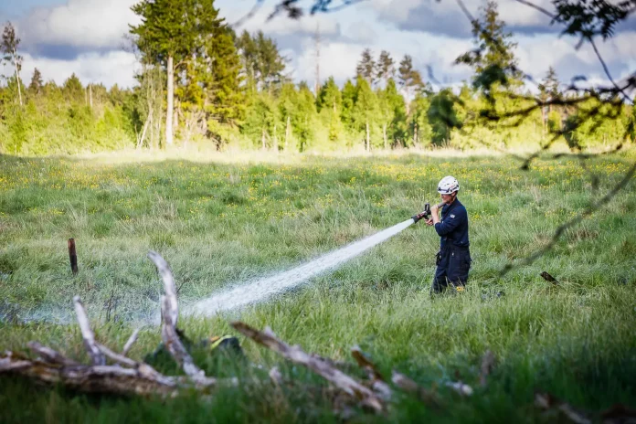 Markbrand i Norrahammar