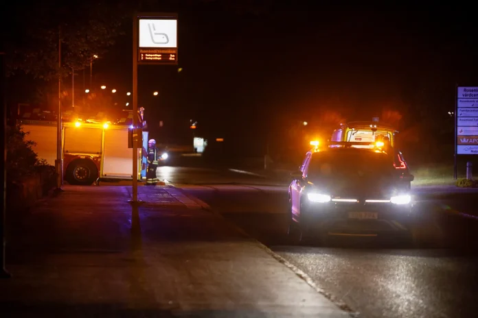 Larm om påkörd cyklist på Hermansvägen