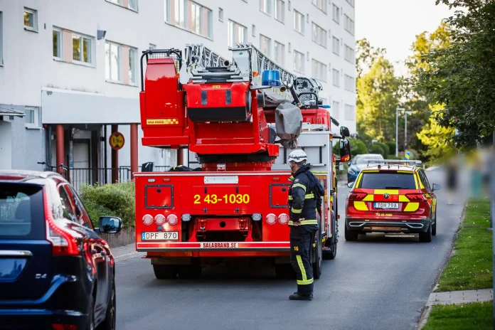 Larm om brand på Ekhagen