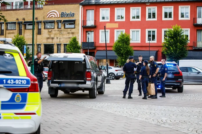 Bråk mellan flera personer i centrala Nässjö