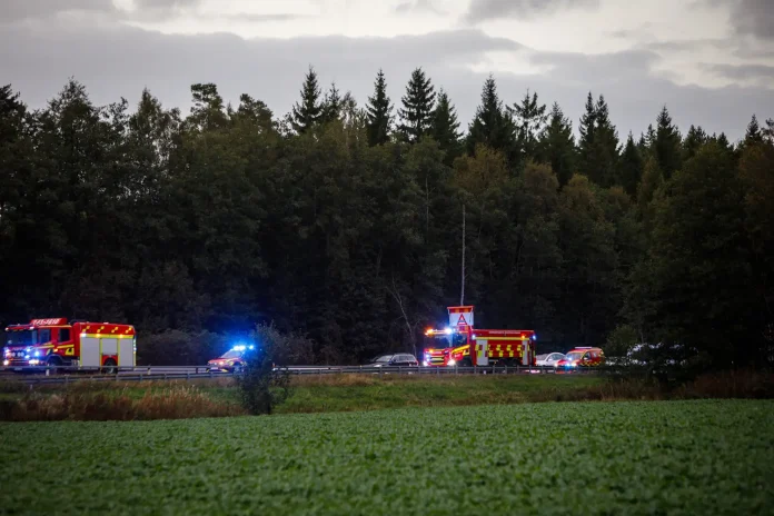 Trafikolycka på riksväg 26/47
