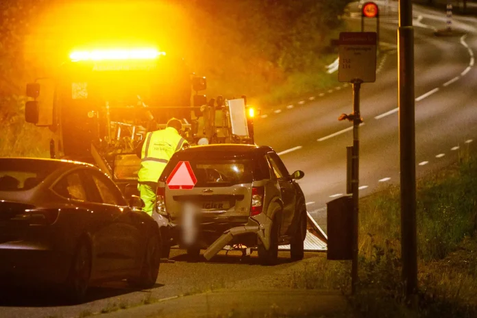 Trafikolycka på Kortebovägen