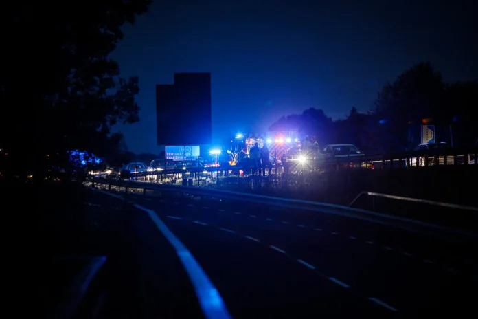 Trafikolycka på riksväg 26/47 vid Risbro