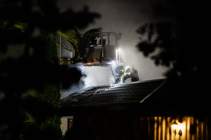 Brand i sommarstuga