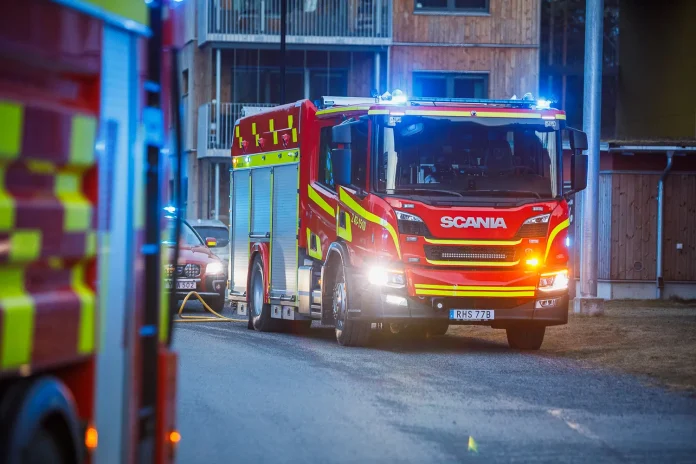 Räddningstjänst vid bostad i Taberg efter larm om rök
